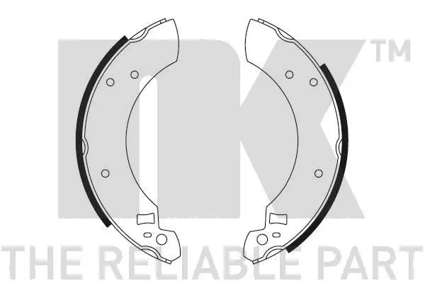 Handler.Part Brake shoe set NK 2725299 1