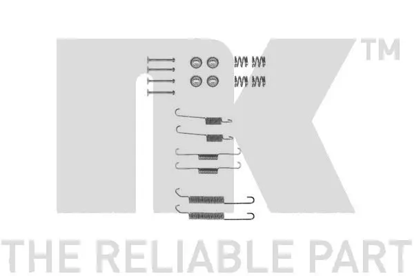 Handler.Part Accessory kit, parking brake shoes NK 7919591 1