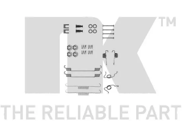 Handler.Part Accessory kit, brake shoes NK 7925626 1