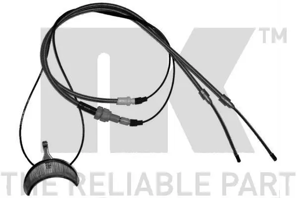 Handler.Part Cable, parking brake NK 902528 1