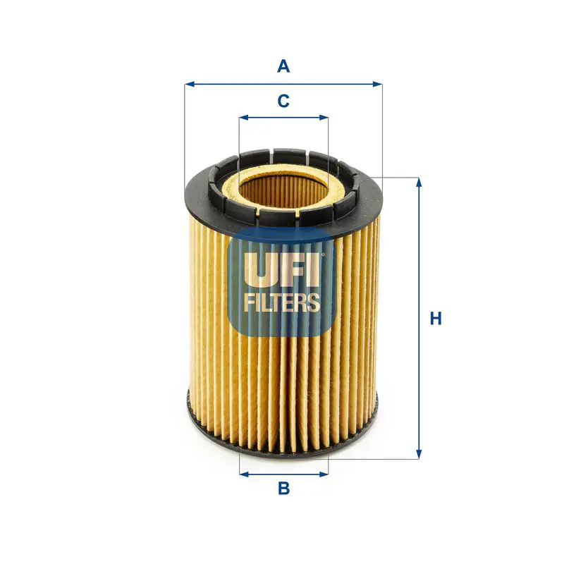 Handler.Part Oil filter UFI 2501000 1