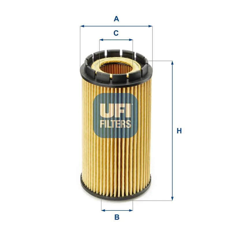 Handler.Part Oil filter UFI 2505300 1