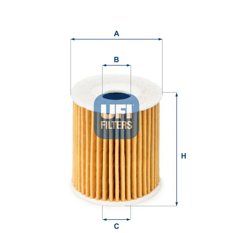 Handler.Part Oil filter UFI 2503500 1