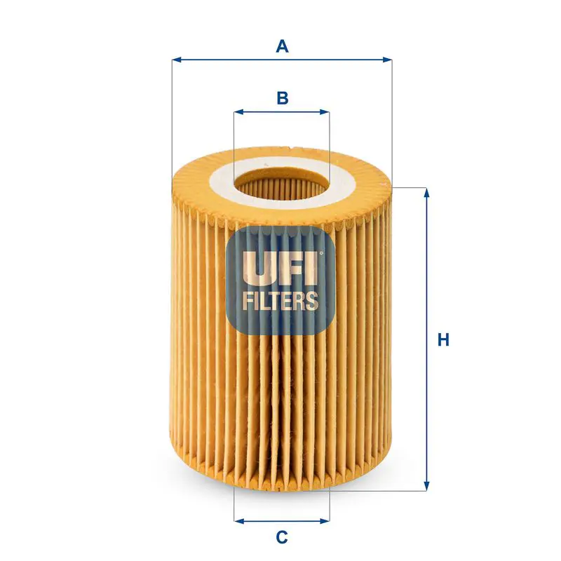 Handler.Part Oil filter UFI 2502700 1