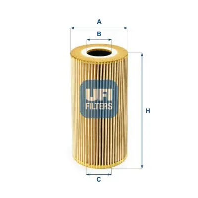 Handler.Part Oil filter UFI 2509500 1