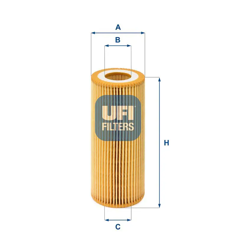 Handler.Part Oil filter UFI 2504800 1