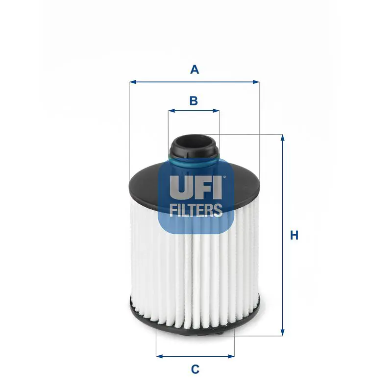 Handler.Part Oil filter UFI 2513900 1