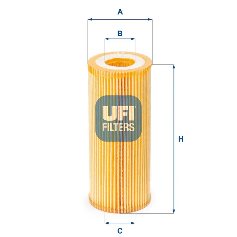 Handler.Part Oil filter UFI 2506500 1