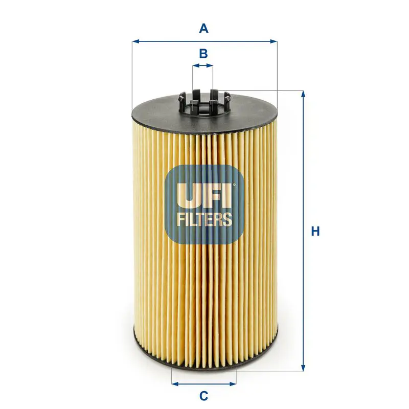 Handler.Part Oil filter UFI 2504600 1