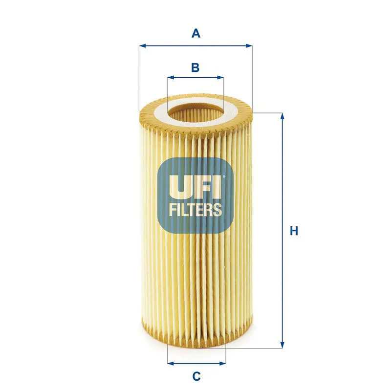 Handler.Part Oil filter UFI 2504000 1