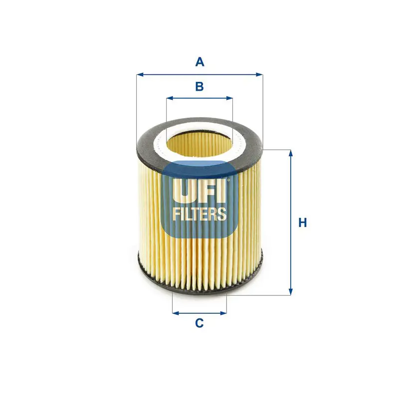 Handler.Part Oil filter UFI 2505800 1