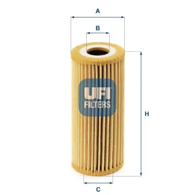 Handler.Part Oil filter UFI 2506700 1