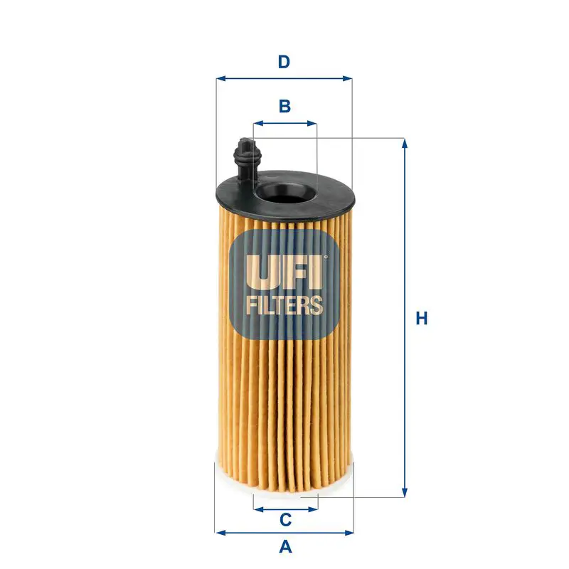 Handler.Part Oil filter UFI 2514200 1