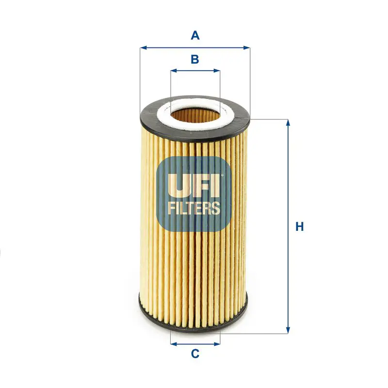 Handler.Part Oil filter UFI 2515400 1