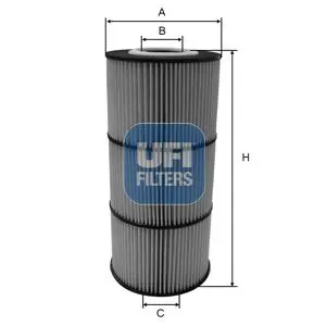 Handler.Part Oil filter UFI 2515600 1