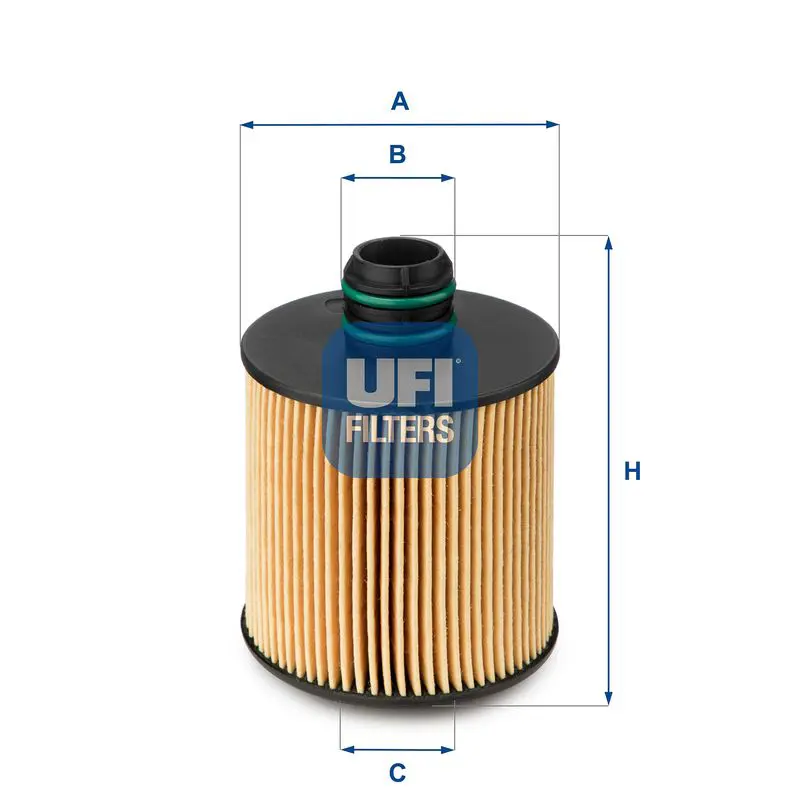 Handler.Part Oil filter UFI 2508300 1