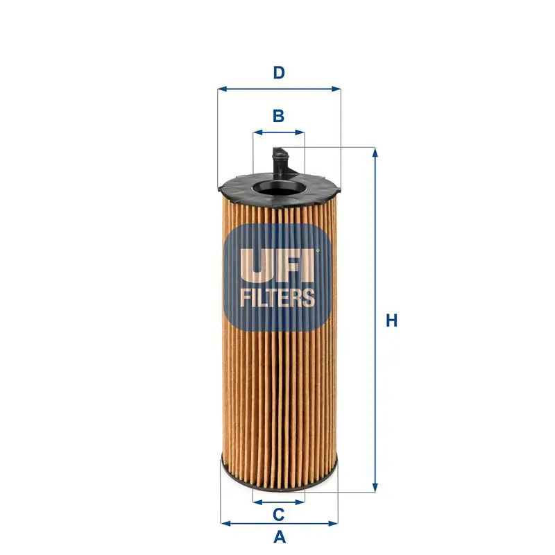 Handler.Part Oil filter UFI 2506800 1