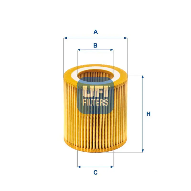 Handler.Part Oil filter UFI 2517100 1