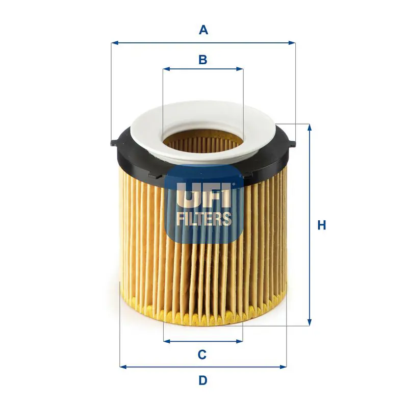 Handler.Part Oil Filter UFI 2517900 1