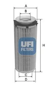 Handler.Part Oil filter UFI 2514600 1