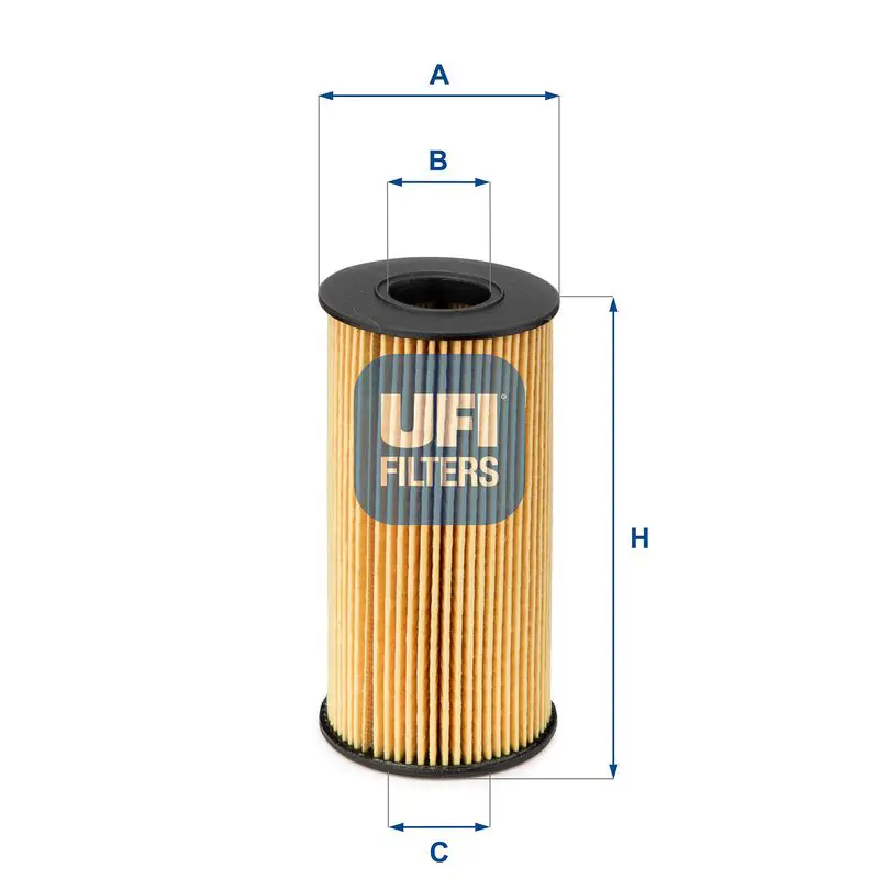 Handler.Part Oil filter UFI 2509400 1