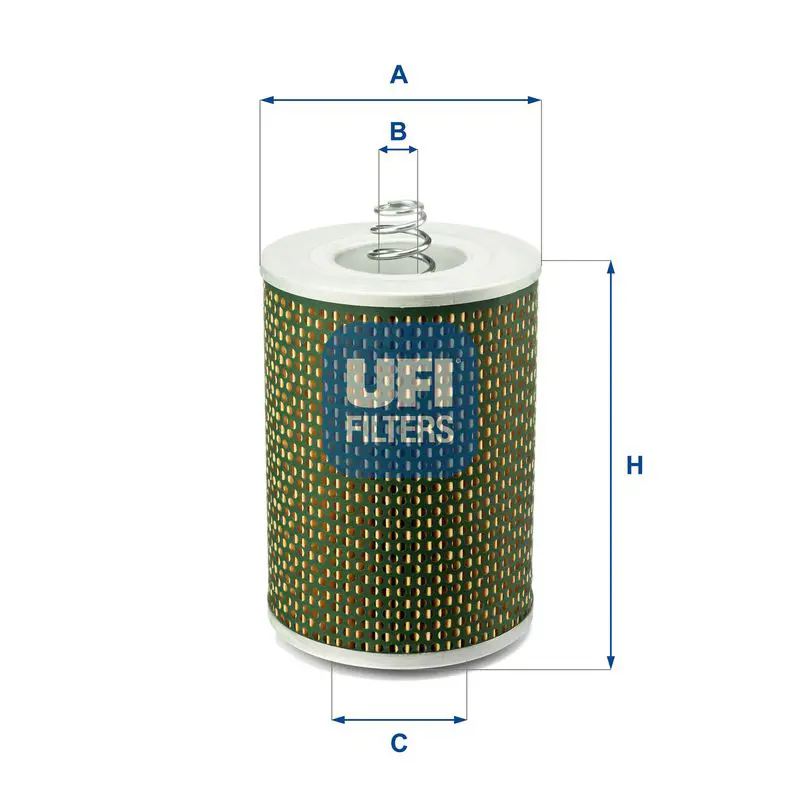 Handler.Part Oil filter UFI 2550500 1