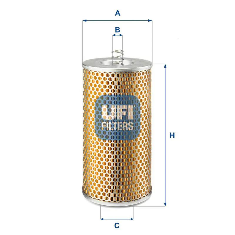 Handler.Part Oil filter UFI 2542300 1