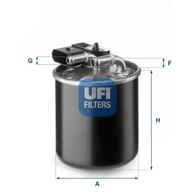 Handler.Part Fuel filter UFI 2415000 1