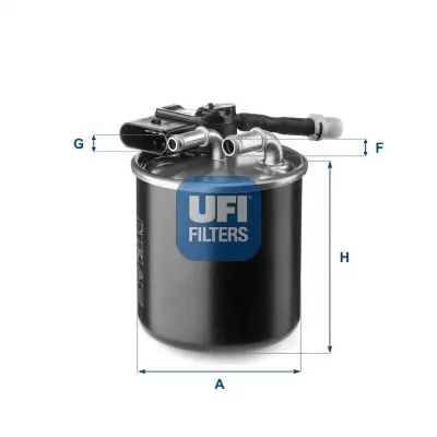 Handler.Part Fuel filter UFI 2415100 1