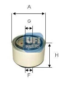 Handler.Part Fuel filter UFI 2433800 1