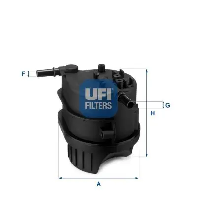 Handler.Part Fuel filter UFI 2434300 1