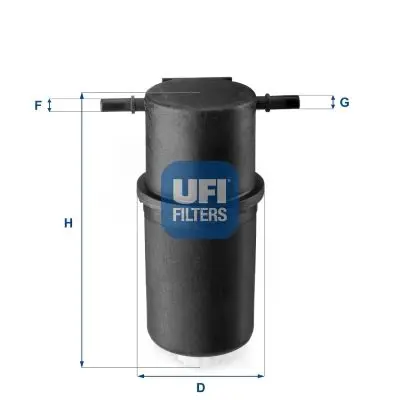 Handler.Part Fuel filter UFI 2414400 1