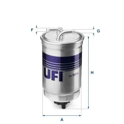 Handler.Part Fuel filter UFI 2436500 1