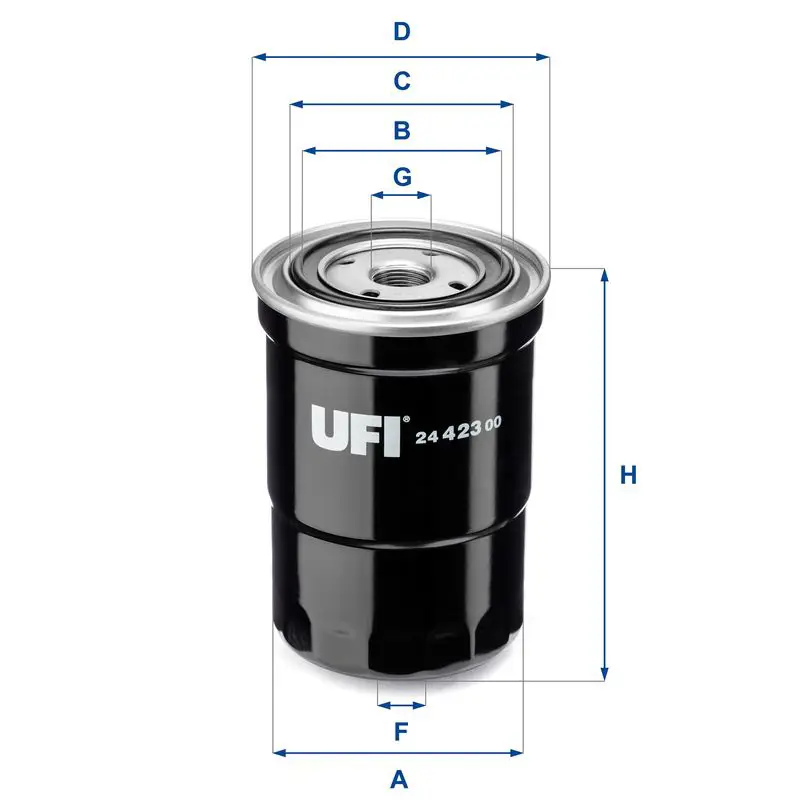 Handler.Part Fuel filter UFI 2442300 1