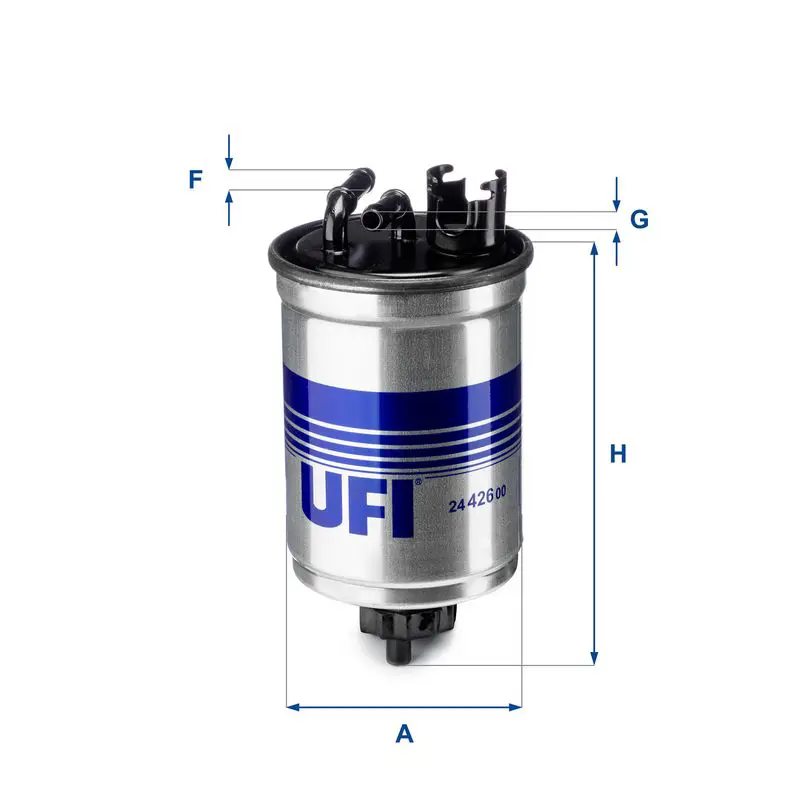 Handler.Part Fuel filter UFI 2442600 1