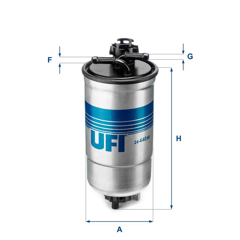 Handler.Part Fuel filter UFI 2444000 1