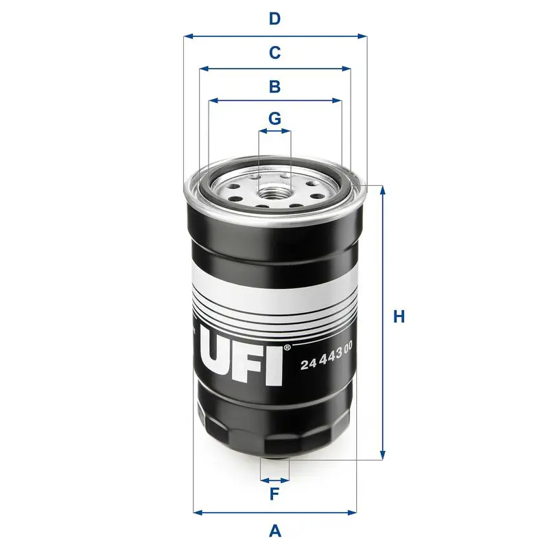 Handler.Part Fuel filter UFI 2444300 1