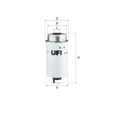 Handler.Part Fuel filter UFI 2445700 1