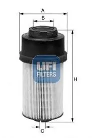 Handler.Part Fuel filter UFI 2600900 1