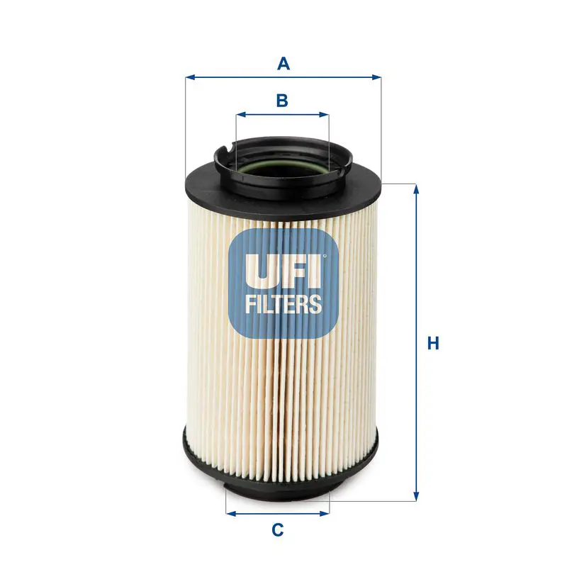 Handler.Part Fuel filter UFI 2601400 1