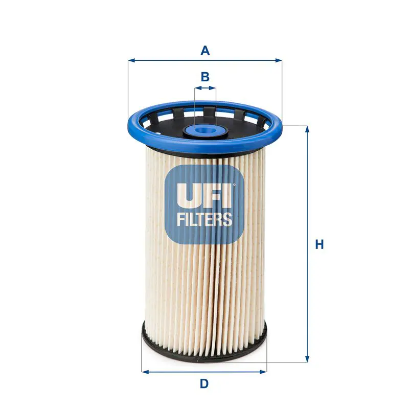 Handler.Part Fuel filter UFI 2602600 1