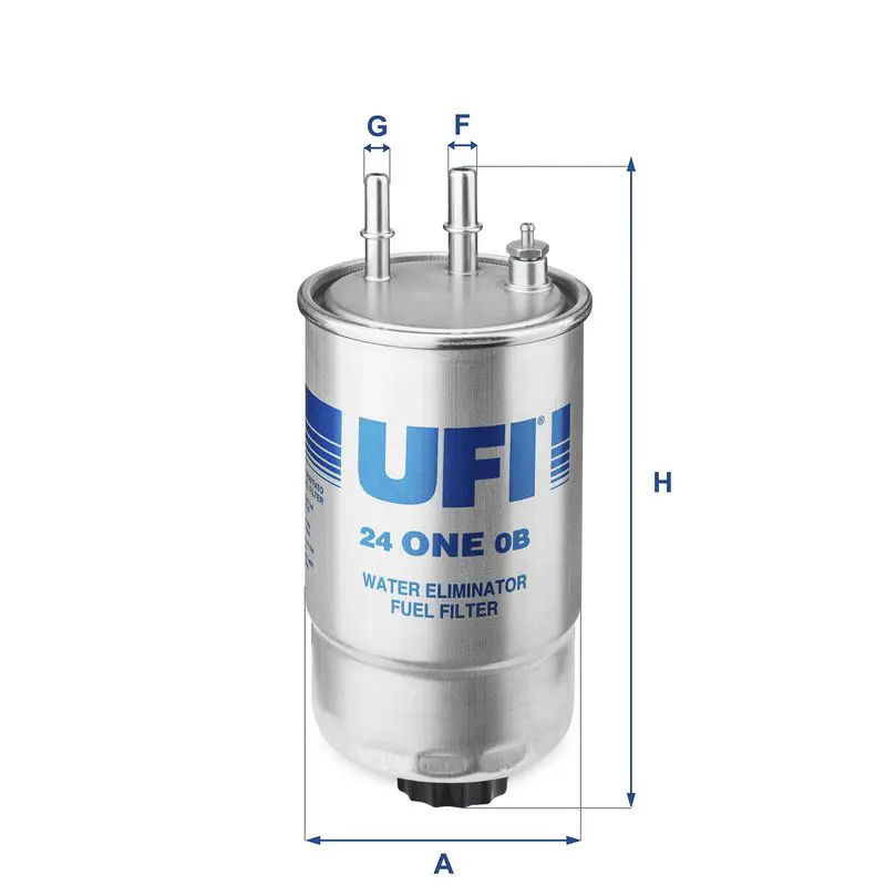 Handler.Part Fuel filter UFI 24ONE0B 1