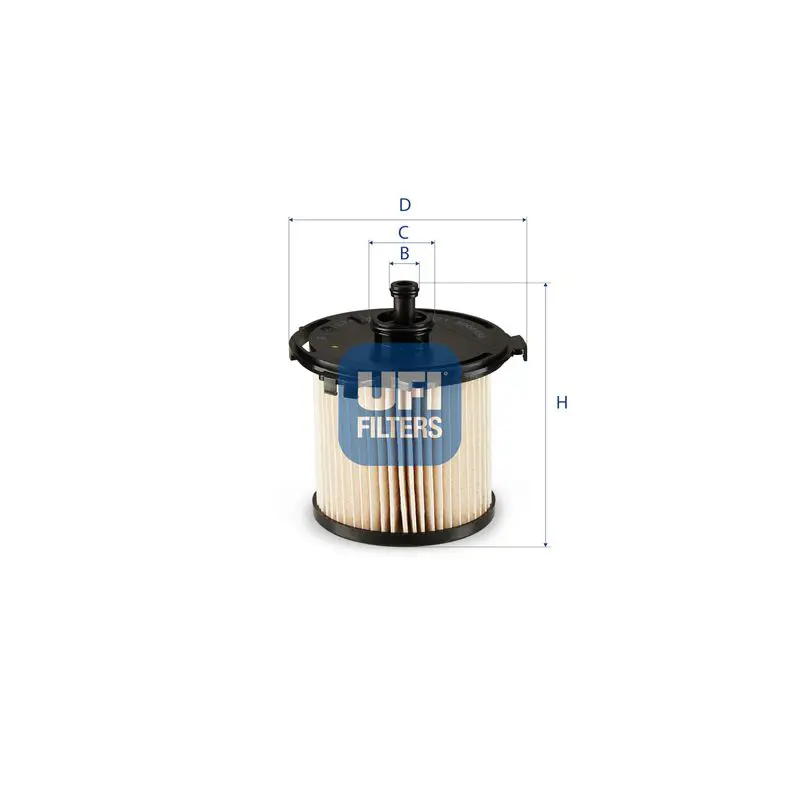 Handler.Part Fuel filter UFI 2607400 1