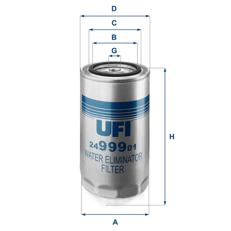 Handler.Part Fuel filter UFI 2499901 1