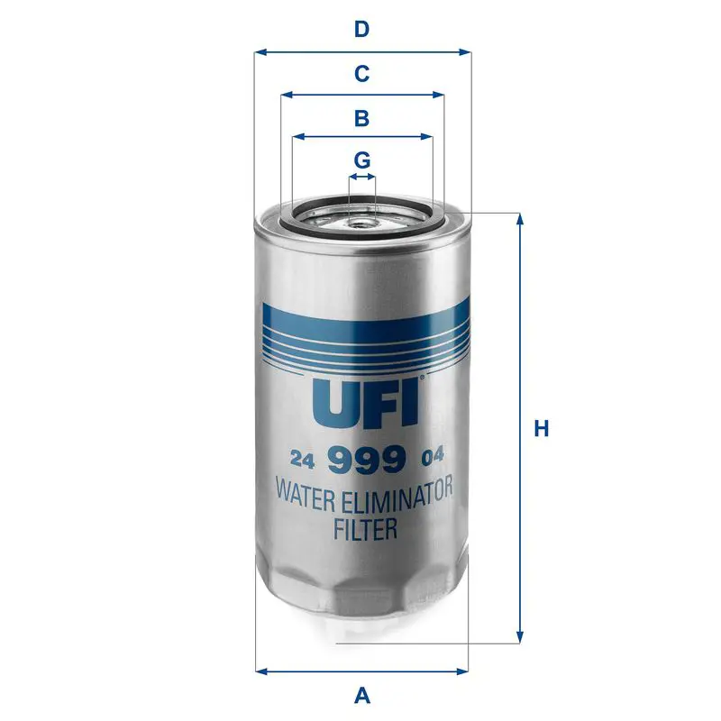 Handler.Part Fuel filter UFI 2499904 1