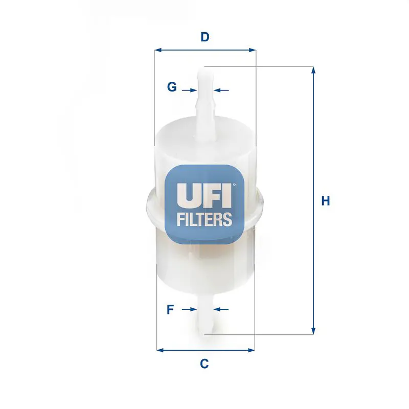 Handler.Part Fuel filter UFI 3100100 1