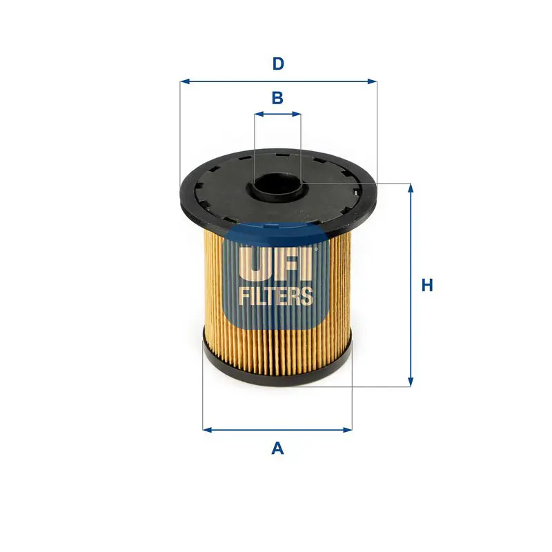 Handler.Part Fuel filter UFI 2669000 1