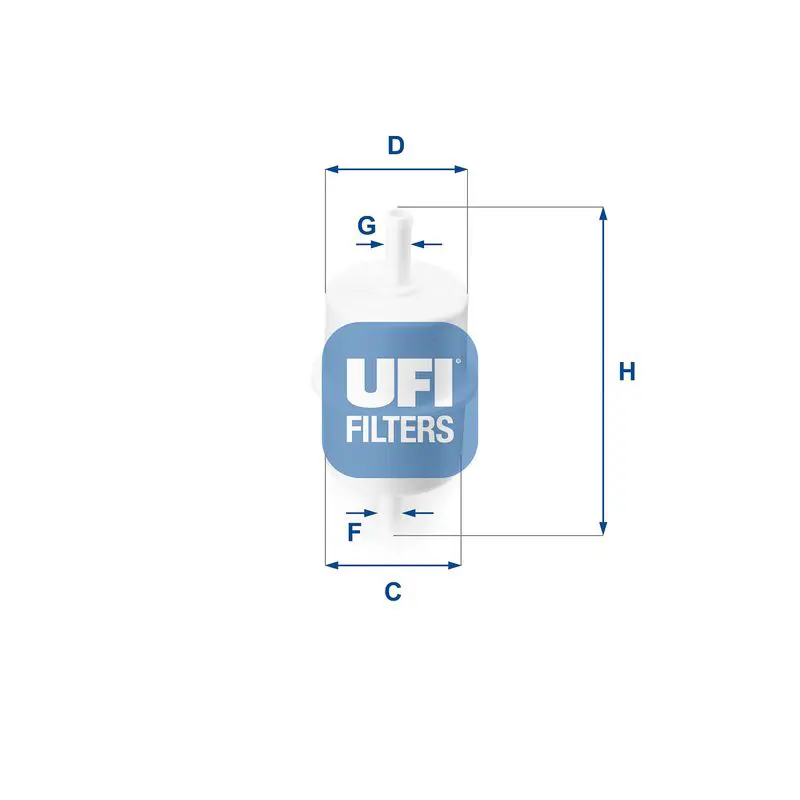 Handler.Part Fuel filter UFI 3101000 1