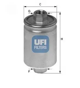 Handler.Part Fuel filter UFI 3156400 1