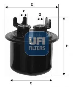 Handler.Part Fuel filter UFI 3153900 1